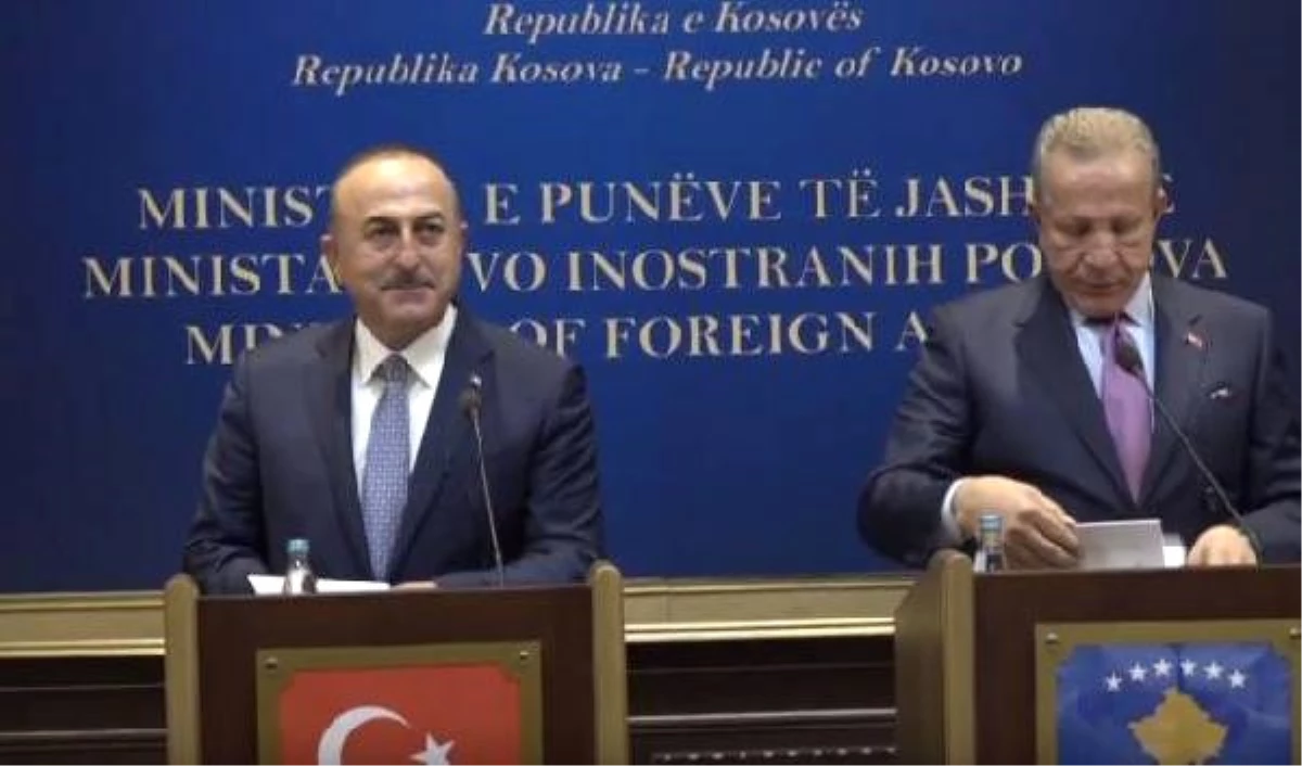Dışişleri Bakanı Çavuşoğlu: Kosova\'daki Fetö Terör Üyelerinin İadesini Bekliyoruz