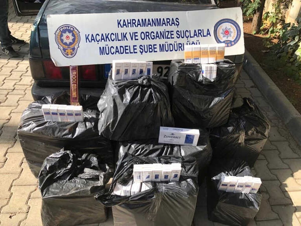 Kahramanmaraş\'ta Kaçak Sigara Operasyonu