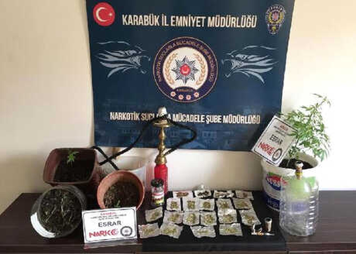 Karabük\'te Uyuşturucu Operasyonu: 2 Tutuklama