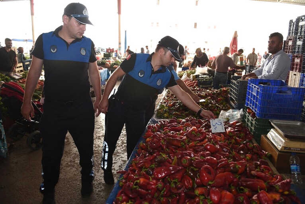 Kepez Zabıtası Pazar Denetiminde
