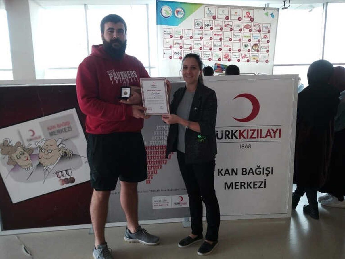 Kızılay\'dan Düzce Üniversitesi Öğrencilerine Teşekkür