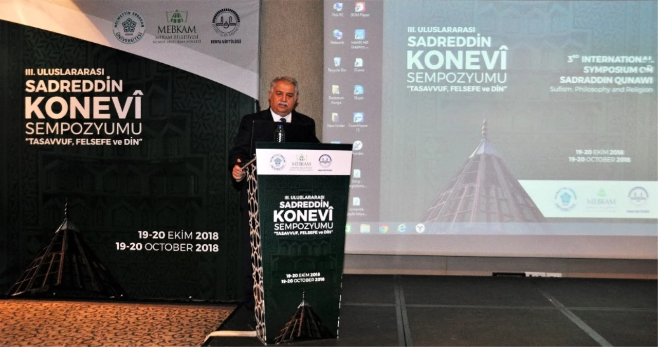Konya\'da 3. Uluslararası Sadreddin Konevi Sempozyumu Başladı