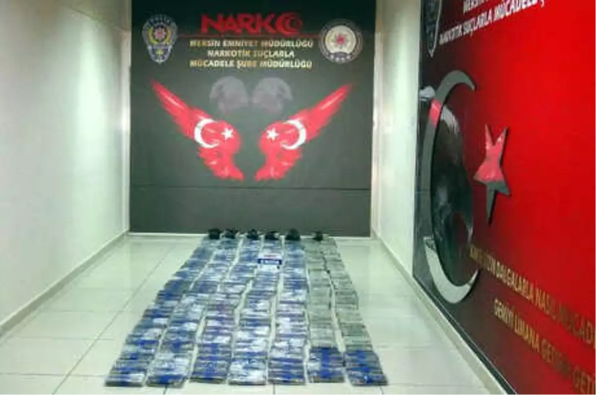 Mersin\'de 150 Kilo Eroin Ele Geçirildi