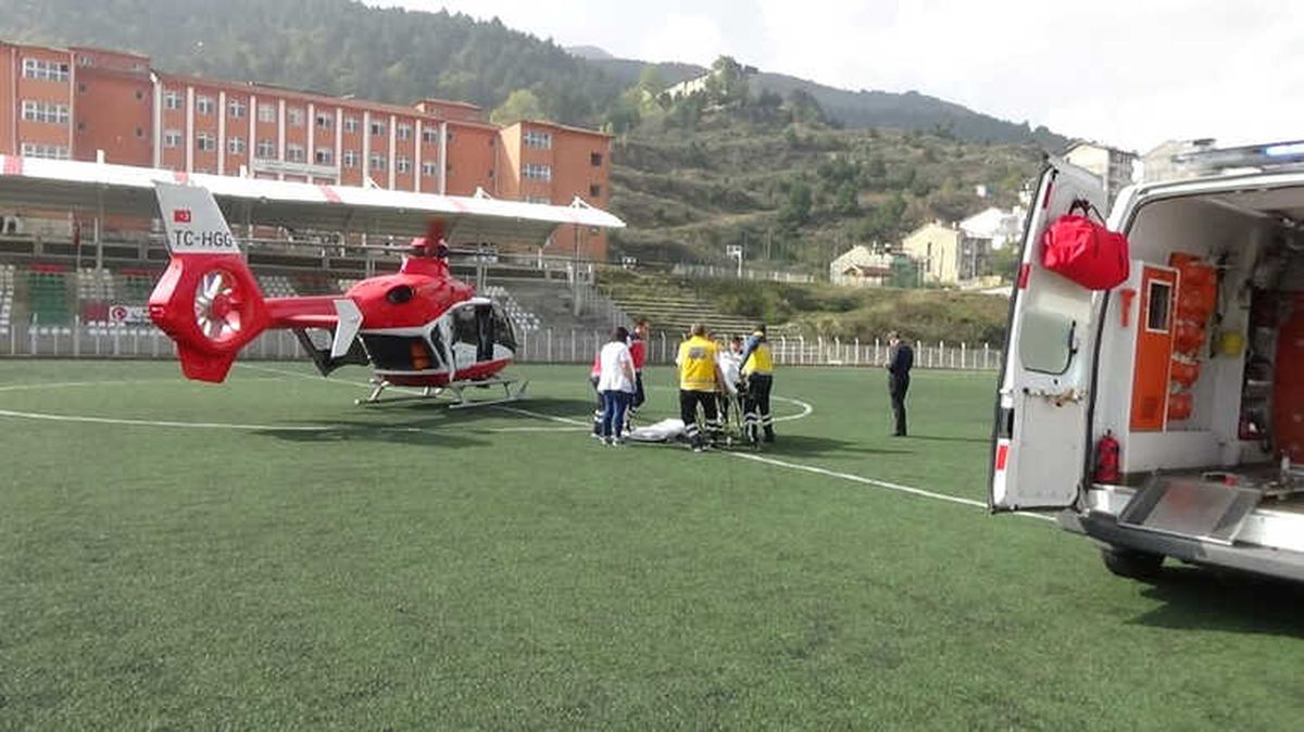 Simav\'da Ev Yangını: 2 Yaralı
