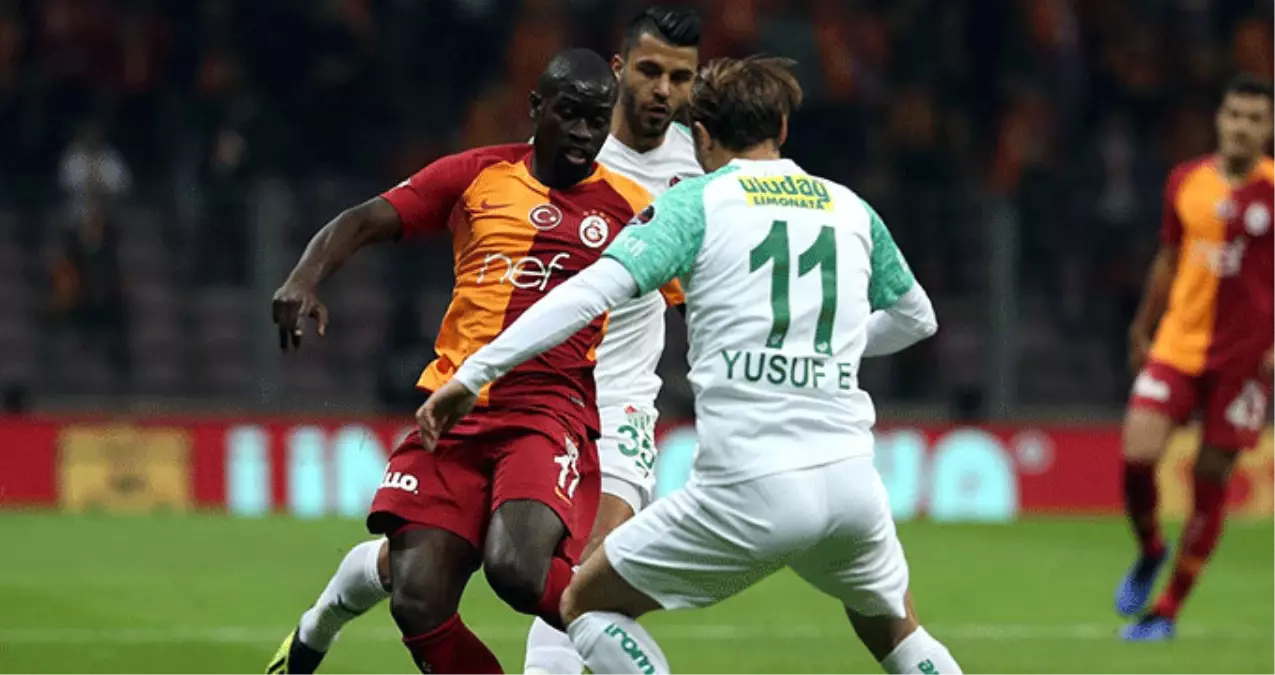 Sahasında Bursaspor\'u Konuk Eden Galatasaray, Rakibiyle 1-1 Berabere Kaldı