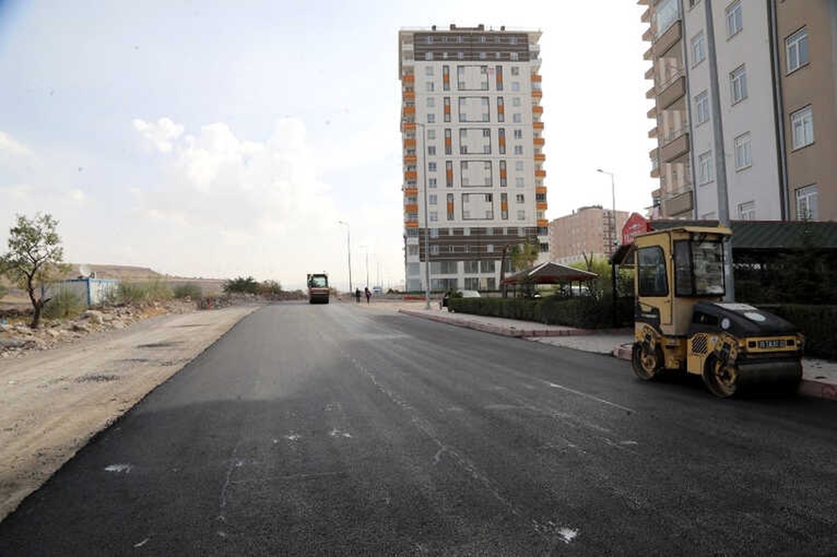 Talas\'ta Viyadük Yolu Hazırlığı
