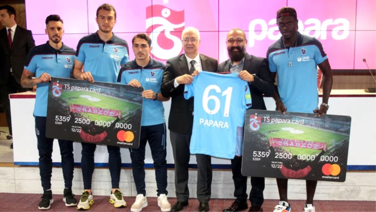 Trabzonspor, Papara Firması ile Sponsorluk Anlaşması İmzaladı