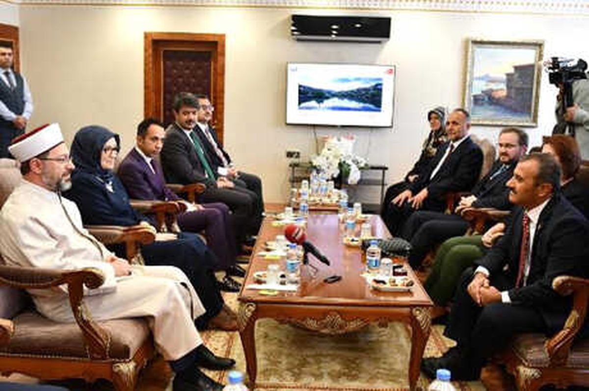 Tunceli, İlk Kez Bir Diyanet Başkanını Ağırladı