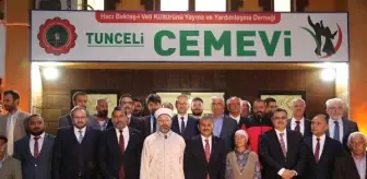 Tunceli, İlk Kez Bir Diyanet Başkanını Ağırladı (2)