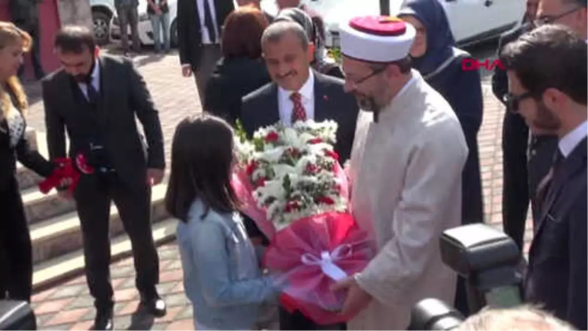 Tunceli, İlk Kez Bir Diyanet Başkanını Ağırladı