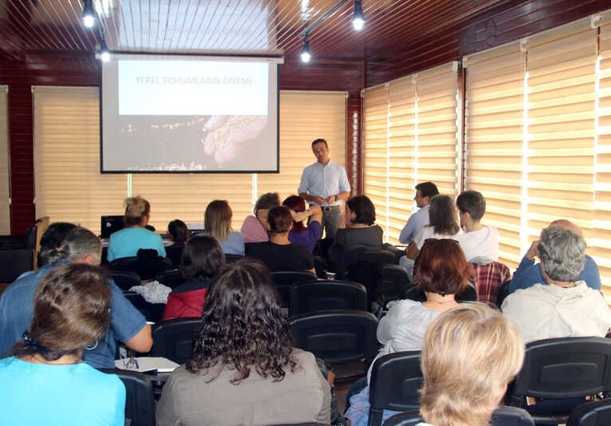 Ata Kent Tarım Hobi Evi\'nde İlk Ders