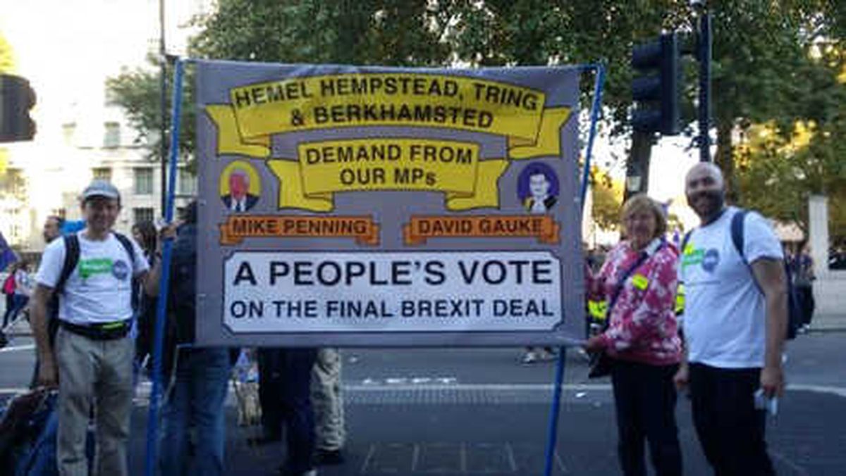 Brexit Karşıtları Londra\'da Miting Düzenledi