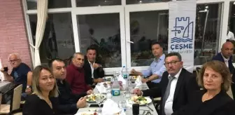 Çeşme'nin Eski ve Yeni Muhtarları Yemekte Buluştu