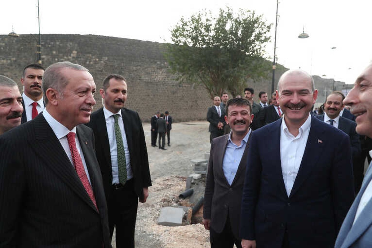 Cumhurbaşkanı Erdoğan Sur\'u Gezdi