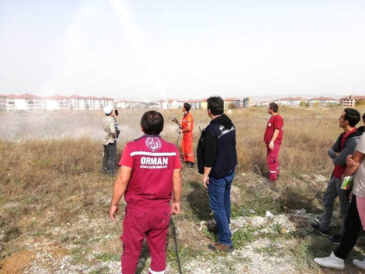 Dpü Öğrencilerine Orman Yangını Eğitimi