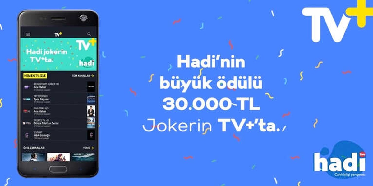Hadi\'de Cumartesi Akşamı Ödülü 30 Bin Tl