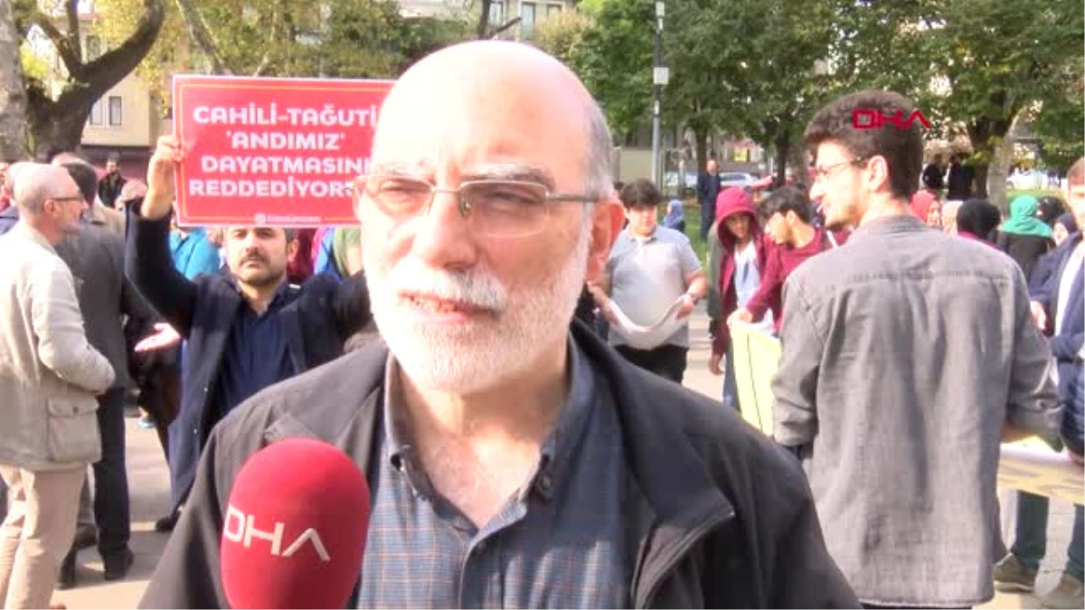 İstanbul- Özgür-Der\'den Danıştay\'ın "Öğrenci Andı" Kararına Protesto