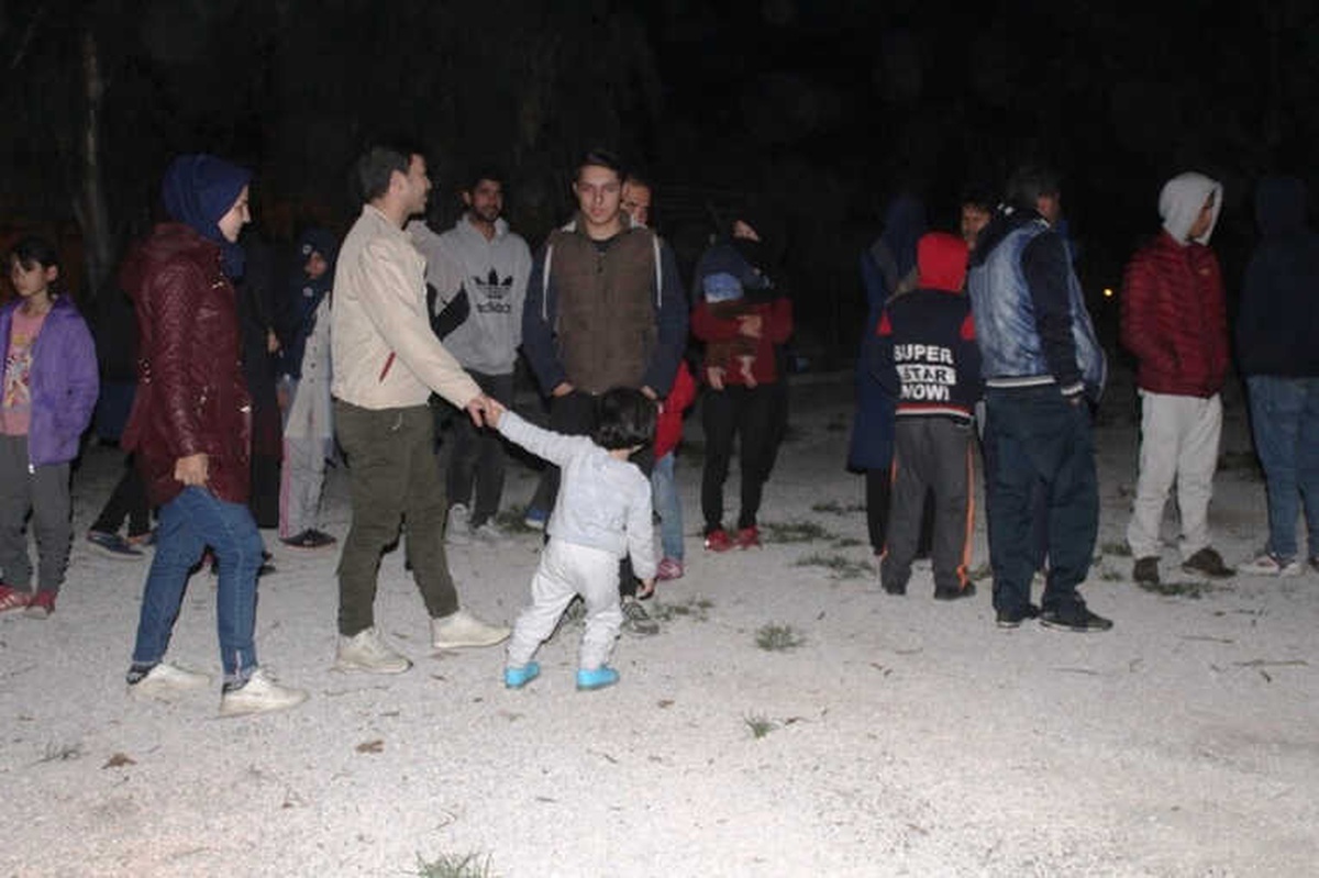 Kaçak Göçmenler ve Organizatör Jandarmanın Dikkati Sayesinde Yakalandı