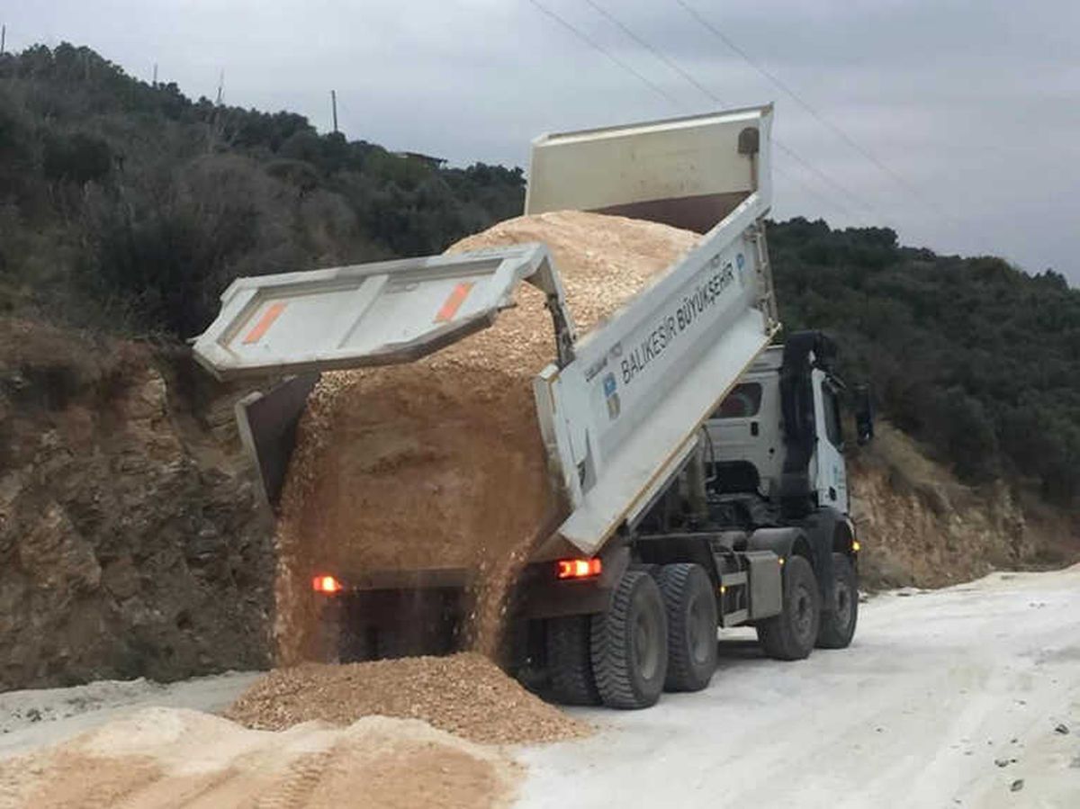 Marmara\'da Yol Yapım Çalışmaları Başladı