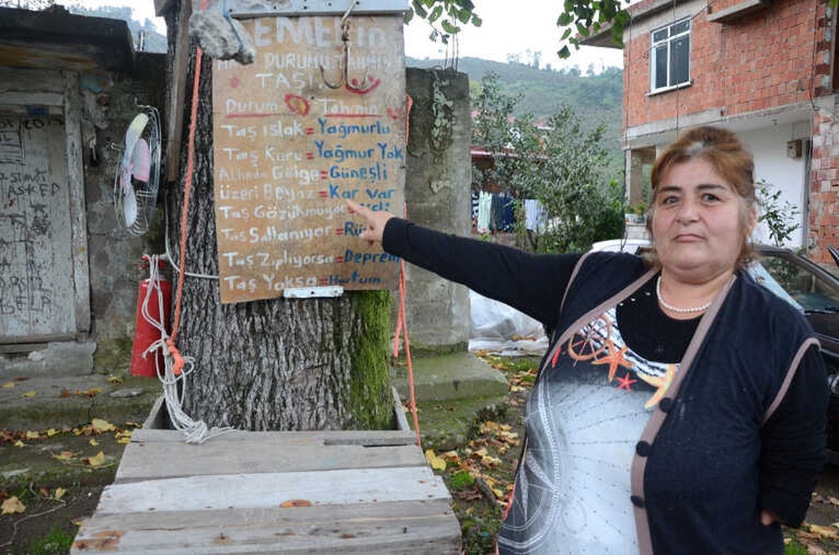 Temel\'in Hava Durumu Tahmin Taşı Gülümsetiyor