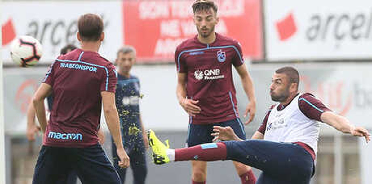 Trabzonspor\'da Erzurumspor Maçı Hazırlıkları Sürüyor