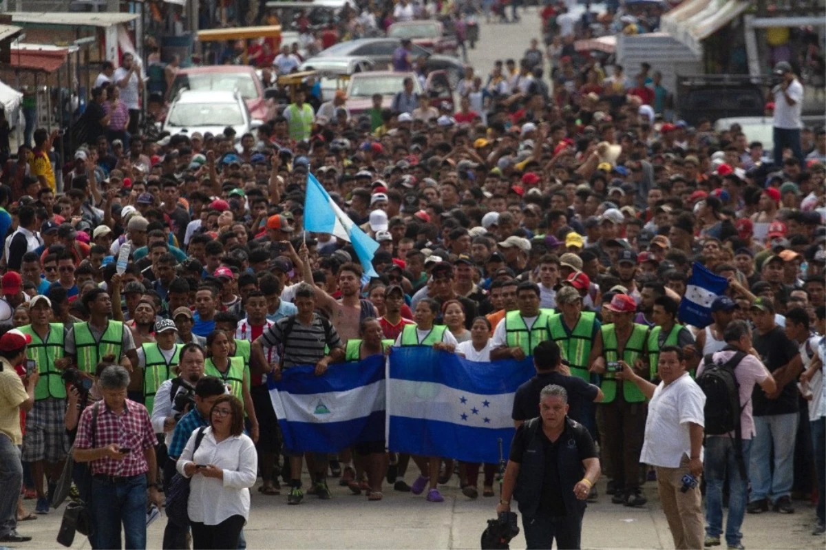 3 Bin Honduraslı Refah İçin ABD\'ye Gidiyor
