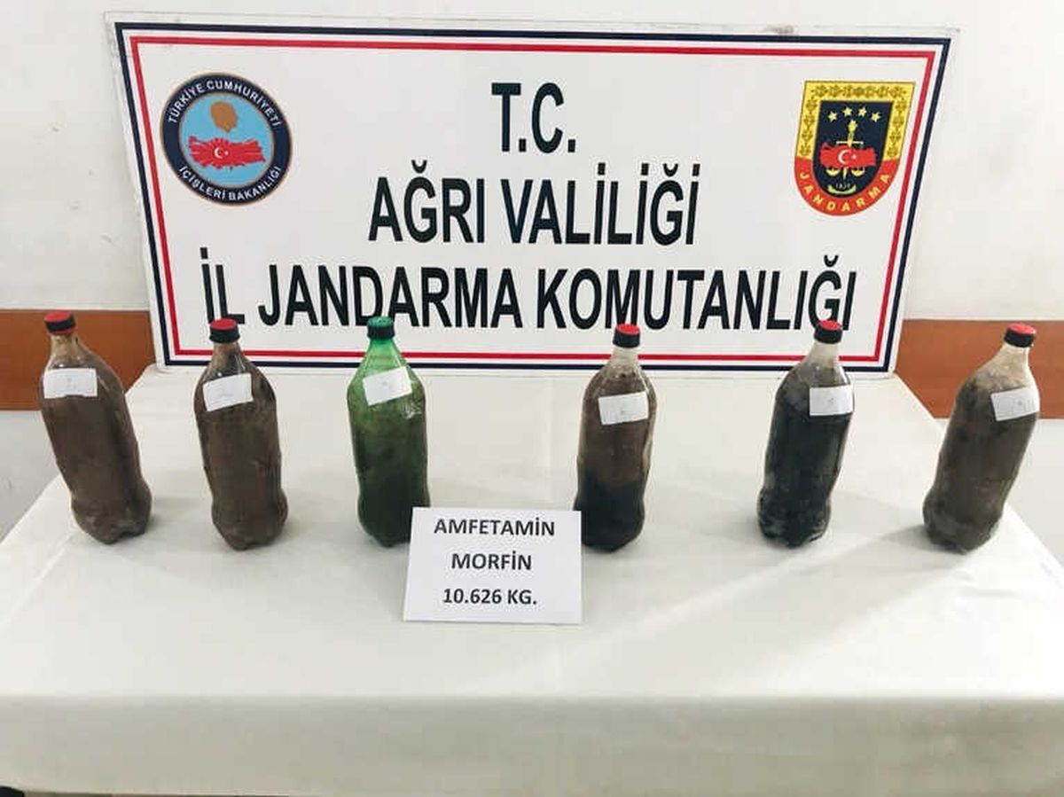 Ağrı\'da 10 Kilo 626 Gram Eroin Ele Geçirildi