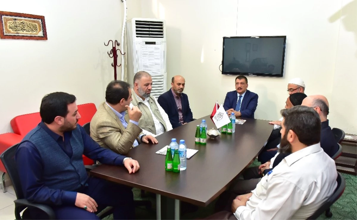 Başkan Gürkan, Semerkand Vakfı Yöneticileri ile İstişarede Bulundu