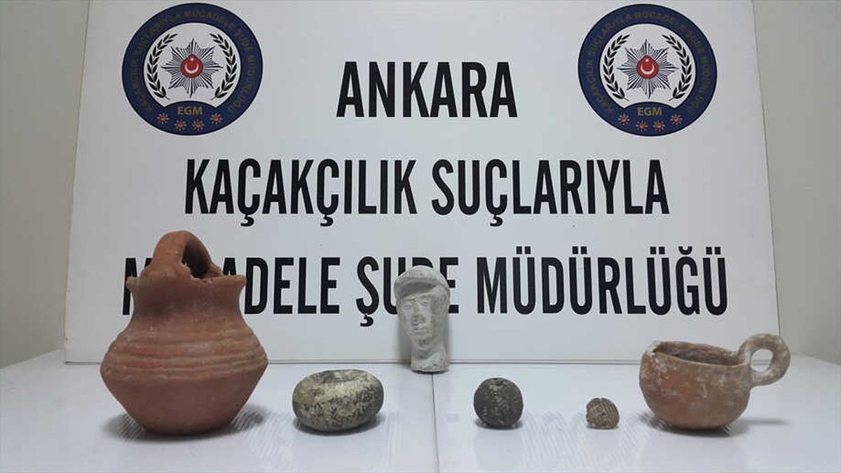 Başkentte Tarihi Eser Operasyonu