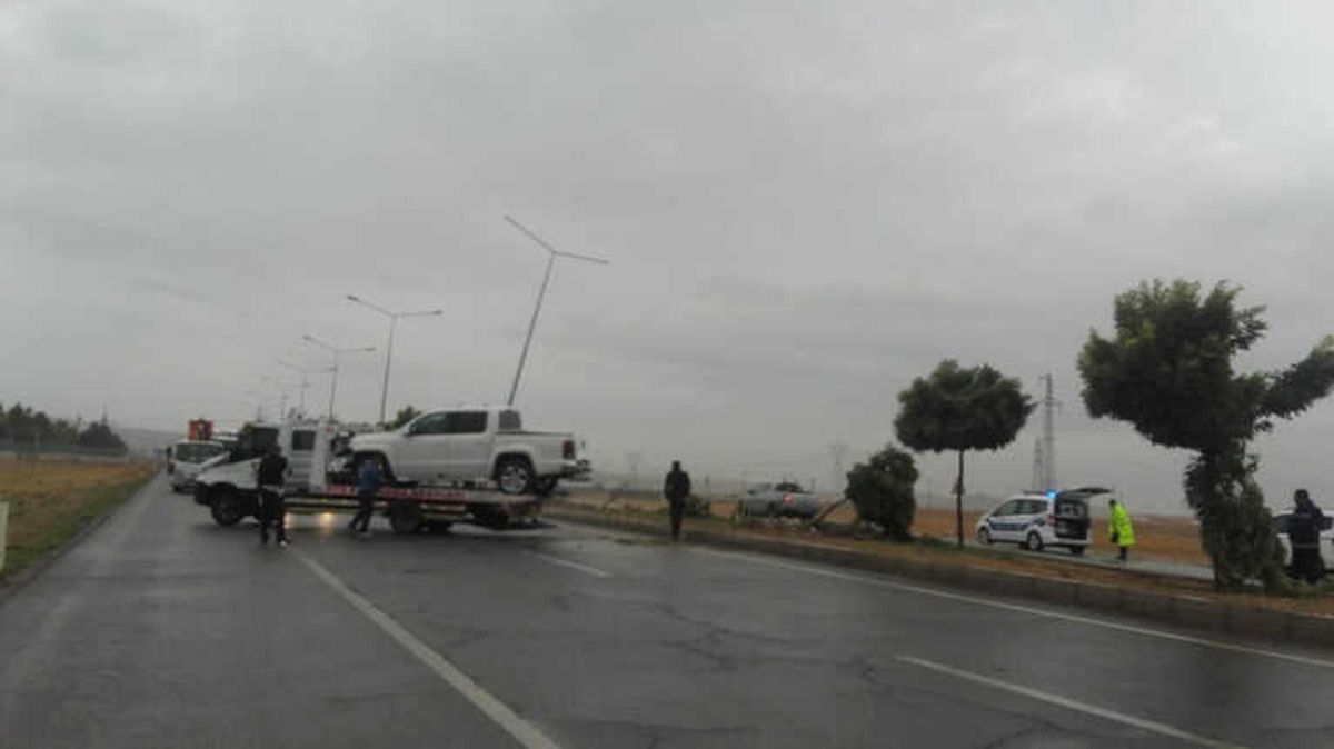 Batman\'da Trafik Kazası: 1 Yaralı