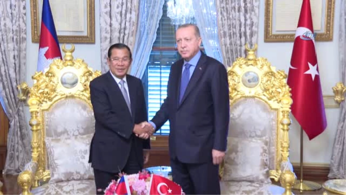 Cumhurbaşkanı Erdoğan, Kamboçya Başbakanını Hun Sen\'i Kabul Etti