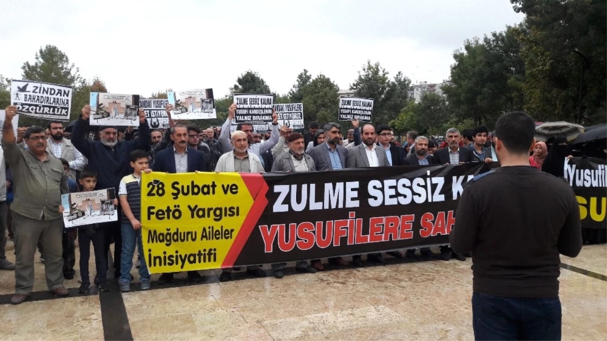 Diyarbakır\'da 28 Şubat ve Fetö Yargısı Mağdurları Adalet Talep Etti
