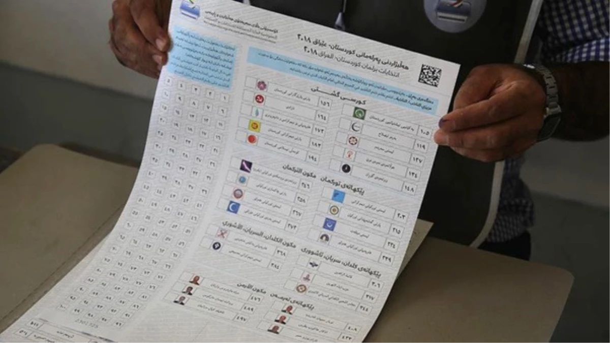 Ikby\'de Nihai Seçim Sonuçları Açıklandı