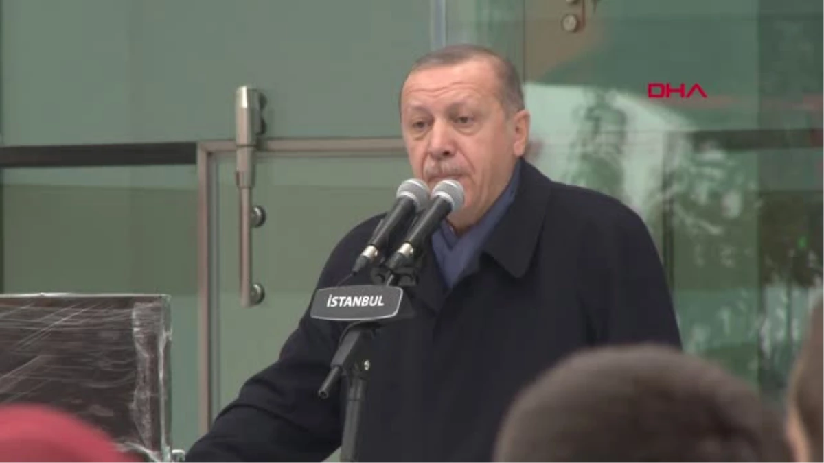 İstanbul Cumhurbaşkanı Erdoğan Tügva Genel Merkezi\'nin Açılışında Konuştu