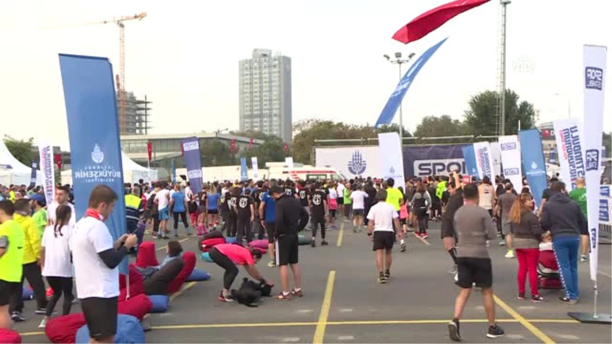 İstanbullular Maraton Öncesi Son Antrenmanı Yaptı