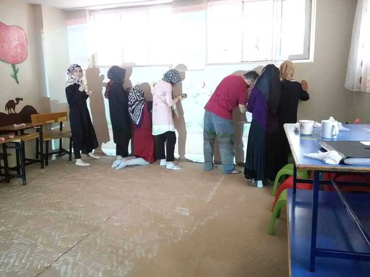 Kahta\'daki Kuran Kurslarına Sanatsal Dokunuş