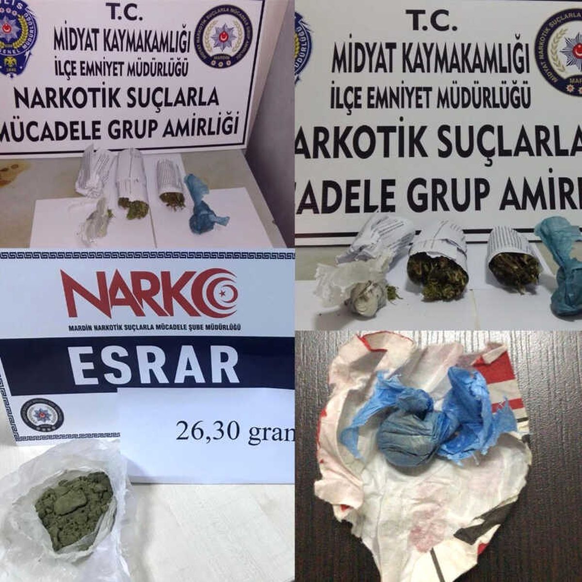 Mardin\'de Uyuşturucu Operasyonları: 10 Gözaltı