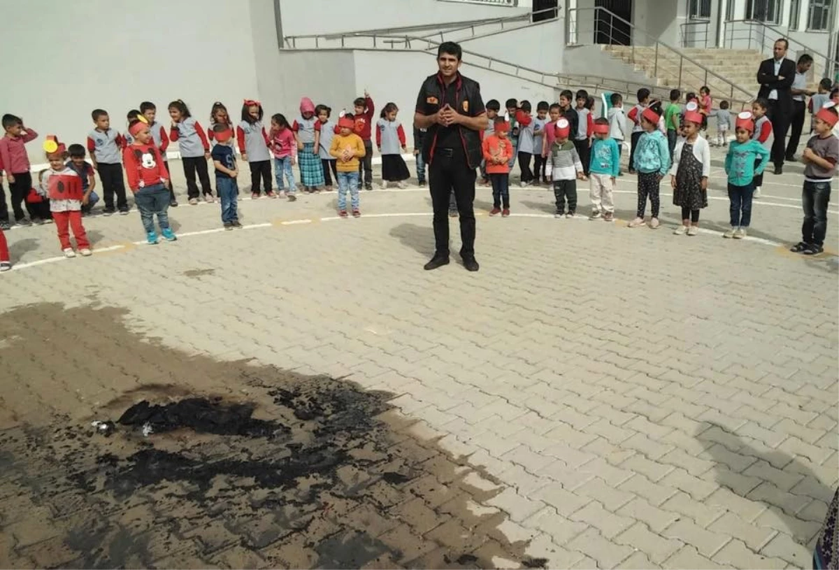 Okulda Yangın Tatbikatı Gerçeği Aratmadı