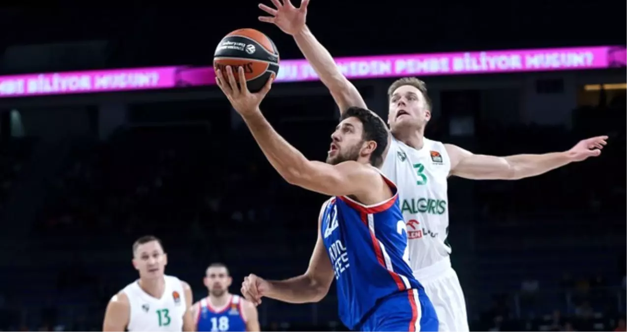 Anadolu Efes, Zalgiris\'e Boyun Eğdi! İşte Karşılaşmanın Özeti