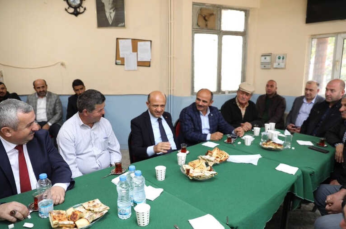 Başkan Baran, Milletvekili Işık ile Köyleri Gezdi