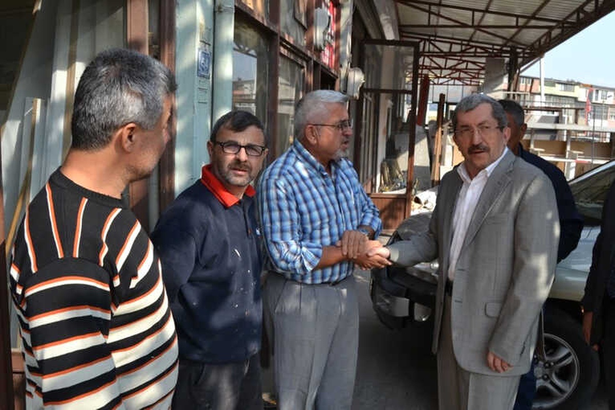 Başkan Vergili Bağ-Essan Sanayi Sitesi Esnafları ile Bir Araya Geldi