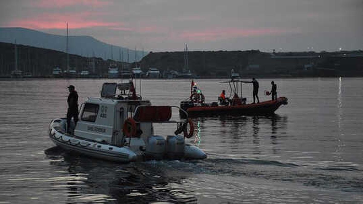 Bodrum Açıklarında Göçmen Teknesi Battı