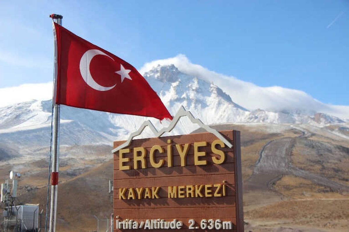Erciyes\'te Kar Sevinci