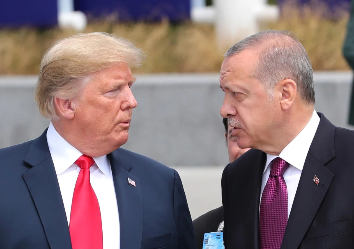 Erdoğan Trump\'la Görüştü