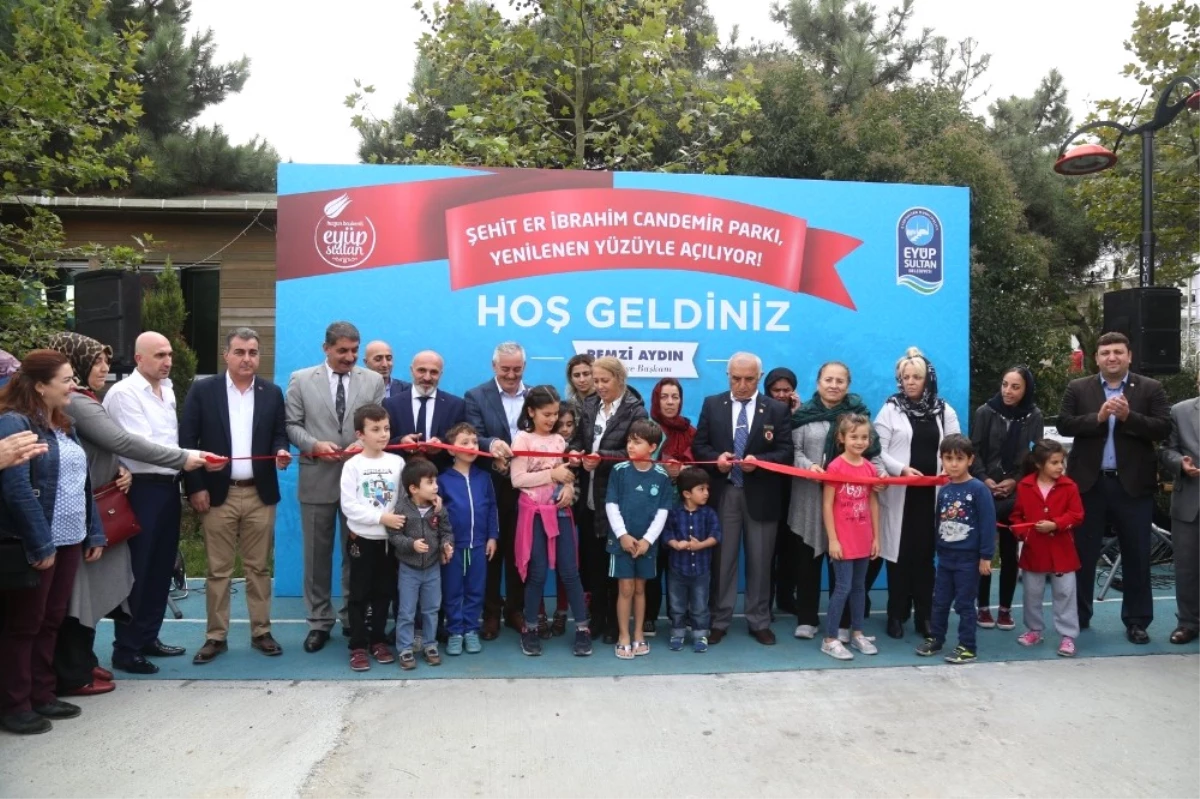 Eyüpsultan\'daki Şehit Er İbrahim Candemir Parkı Yenilendi