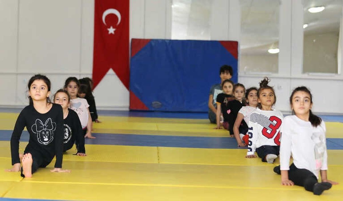 Gaün\'den Miniklere Jimnastik Eğitimi