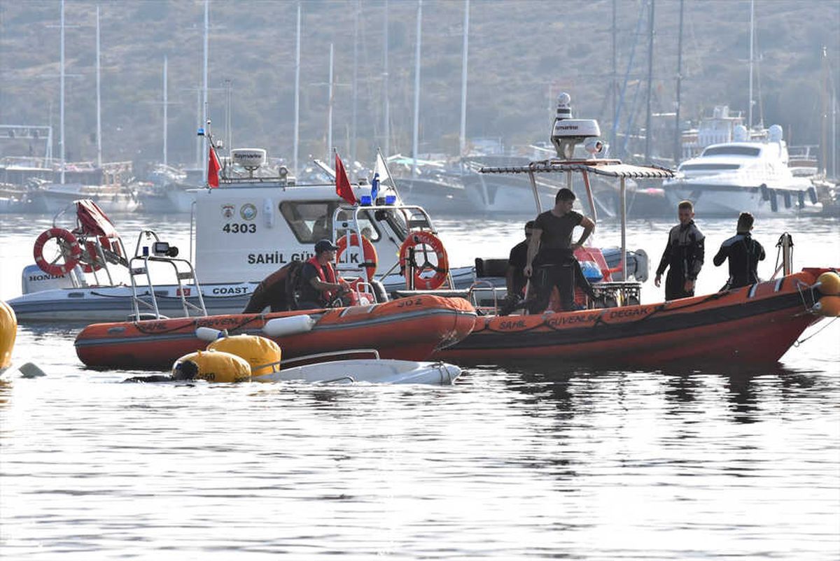 Güncelleme 2 - Bodrum Açıklarında Düzensiz Göçmenleri Taşıyan Tekne Battı