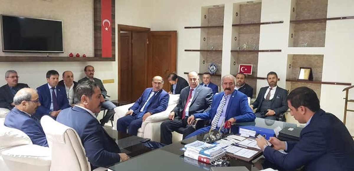 Kedfe\'den Aşkale Kaymakamlığına Ziyaret