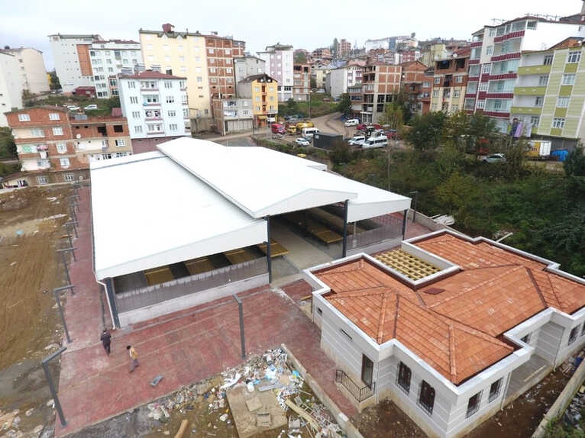 Korgan Kapalı Pazar Projesi Tamamlandı