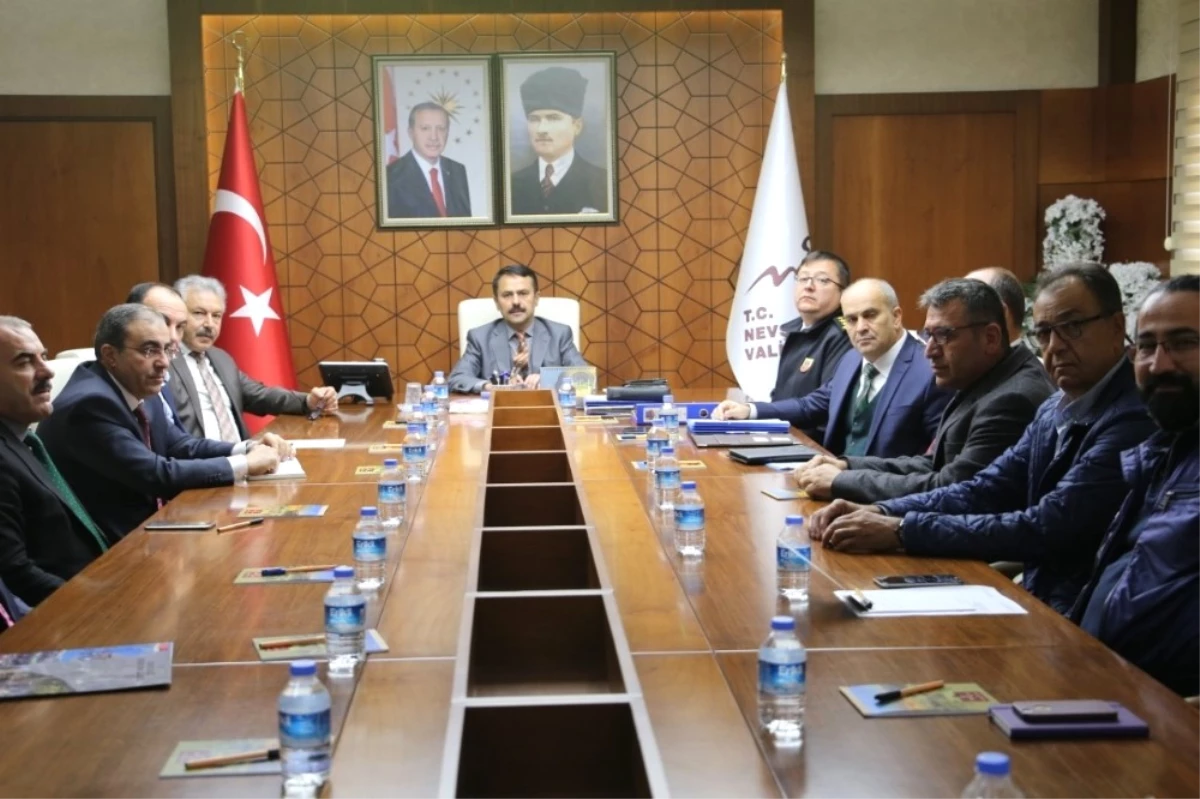 Nevşehir\'de İl Spor Güvenlik Kurulu Toplantısı Yapıldı